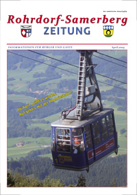 RSZ Rohrdorf-Samerberg ZEITUNG Ausgabe April 2009
