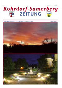 RSZ Rohrdorf-Samerberg ZEITUNG Ausgabe März 2009