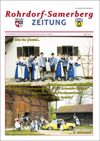RSZ Rohrdorf-Samerberg ZEITUNG Ausgabe Juli 2015