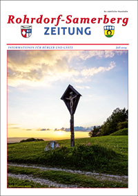 RSZ Rohrdorf-Samerberg ZEITUNG Ausgabe Juli 2019