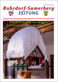 RSZ Rohrdorf-Samerberg ZEITUNG Ausgabe Januar 2020