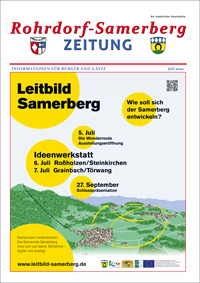 RSZ Rohrdorf-Samerberg ZEITUNG Ausgabe Juli 2022