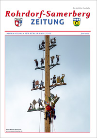 RSZ Rohrdorf-Samerberg ZEITUNG Ausgabe Juni 2022